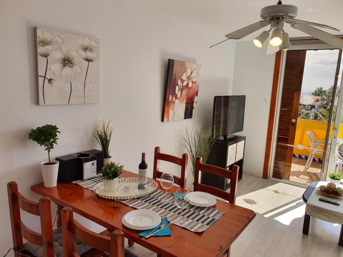 דירות פלאייה דה לאס אמריקס Duplex Close To Sea And Beach With Heated Pool, Wifi, Balcony With Seaview, No 2 מראה חיצוני תמונה